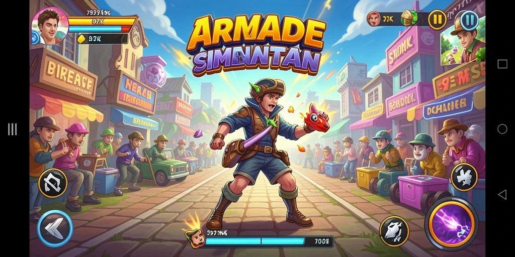 Tangkapan layar dari gameplay <strong>797K</strong> yang menampilkan aksi seru.