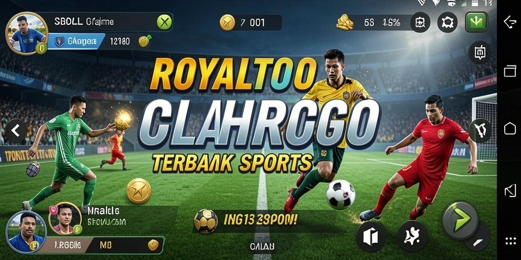 Tampilan gameplay ROYALTOTO yang mengasyikkan dan penuh aksi olahraga.
