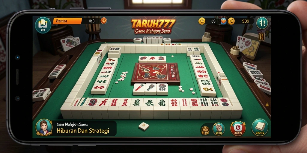 TAMPILAN SCREENSHOT TARUH777 MENUNJUKKAN GAMEPLAY MAHJONG YANG MENARIK.
